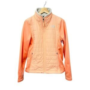The North Face Jacket Women's Medium Peach Mashup Insulated Zip Pockets